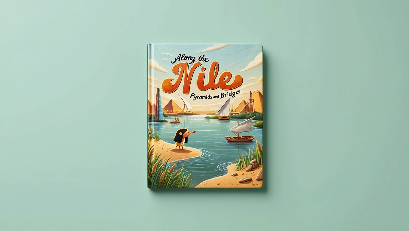Cover of Along the Nile: Pyramids and Bridges