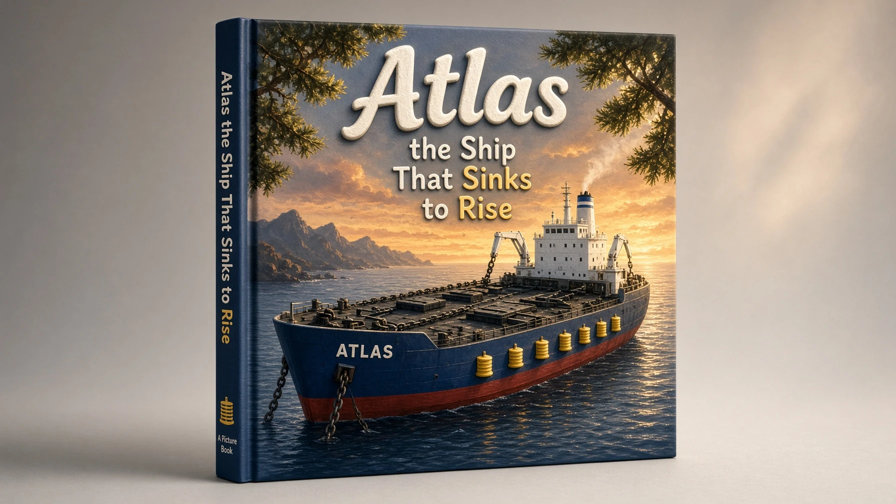 Cover of Atlas the Ship That Sinks to Rise