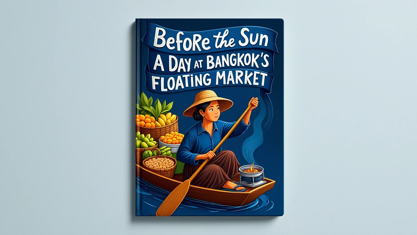 Cover of Before the Sun: A Day at Bangkok's Floating Market