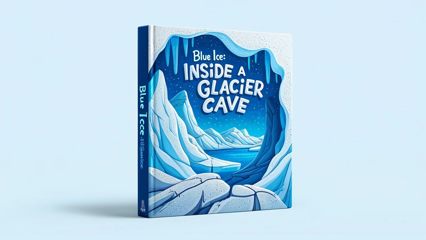 Cover of Blue Ice: Inside a Glacier Cave