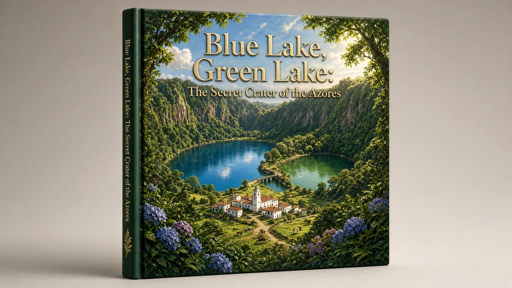 Cover of Blue Lake, Green Lake: The Secret Crater of the Azores