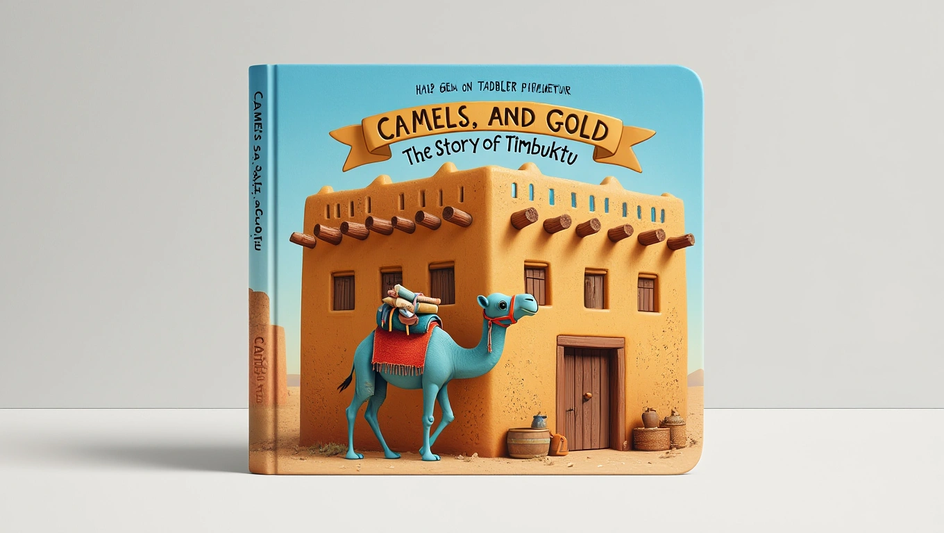 Cover of Camels, Salt, and Gold: The Story of Timbuktu