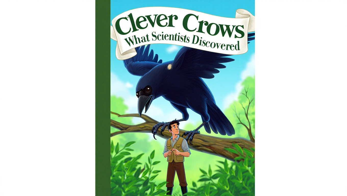 Cover of Clever Crows: What Scientists Discovered
