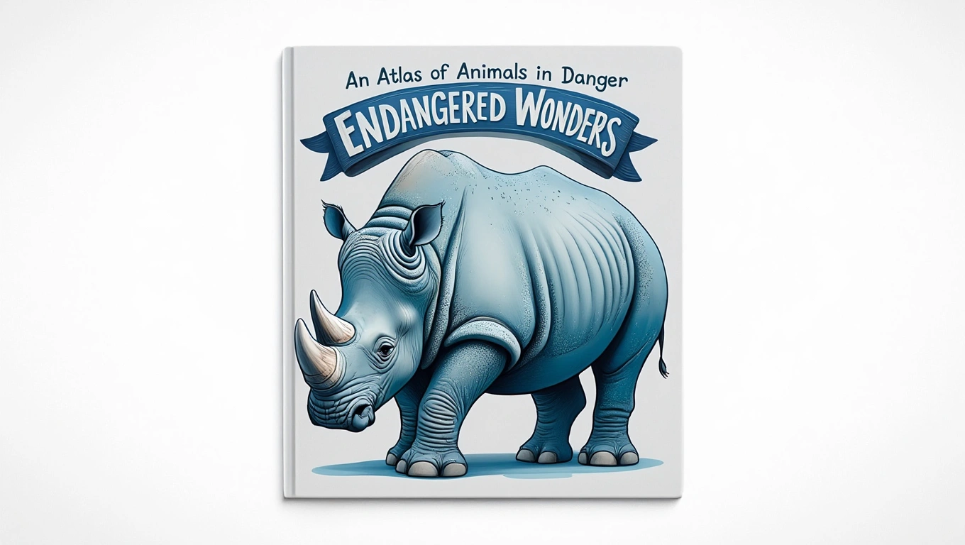 Cover of Endangered Wonders: An Atlas of Animals in Danger