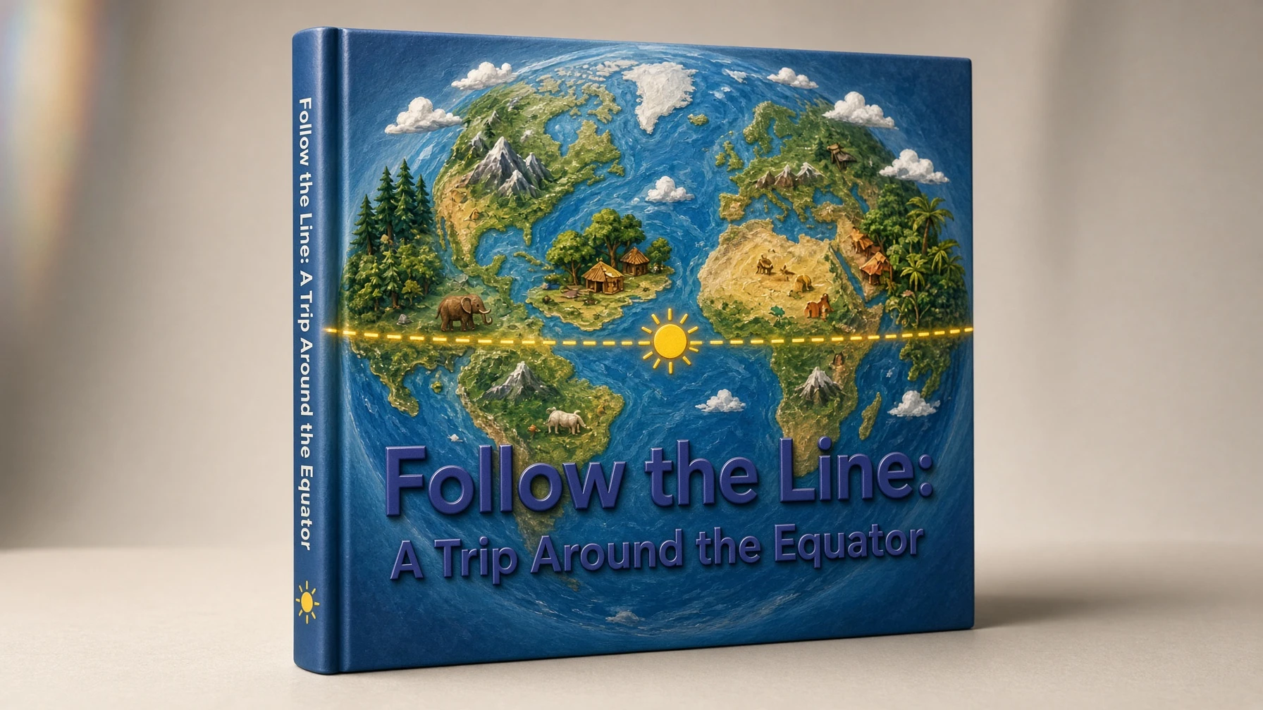 Cover of Follow the Line: A Trip Around the Equator