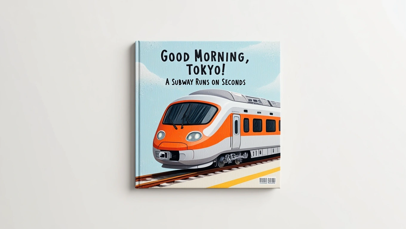 Cover of Good Morning, Tokyo! A Subway Runs on Seconds