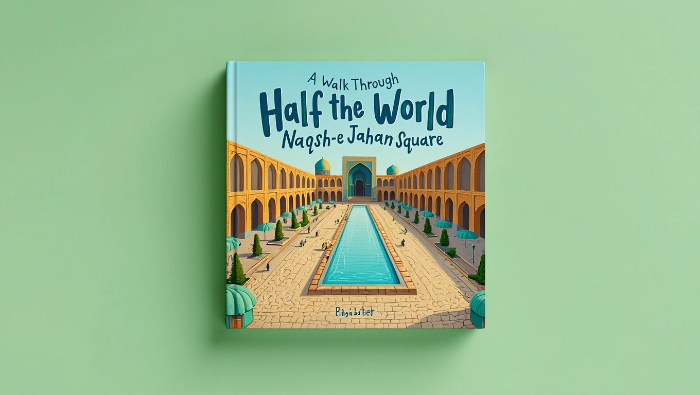 Cover of Half the World: A Walk Through Naqsh-e Jahan Square