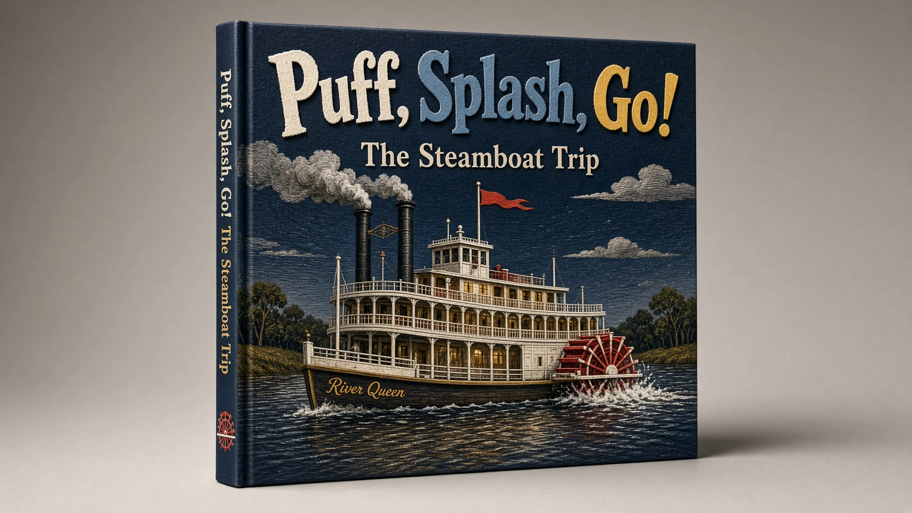 Cover of Puff, Splash, Go! The Steamboat Trip