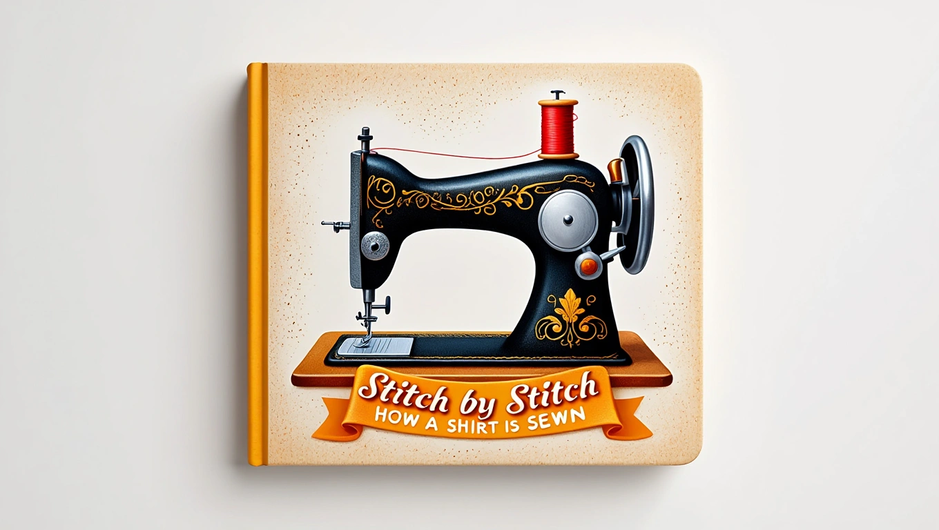 Cover of Stitch by Stitch: How a Shirt Is Sewn