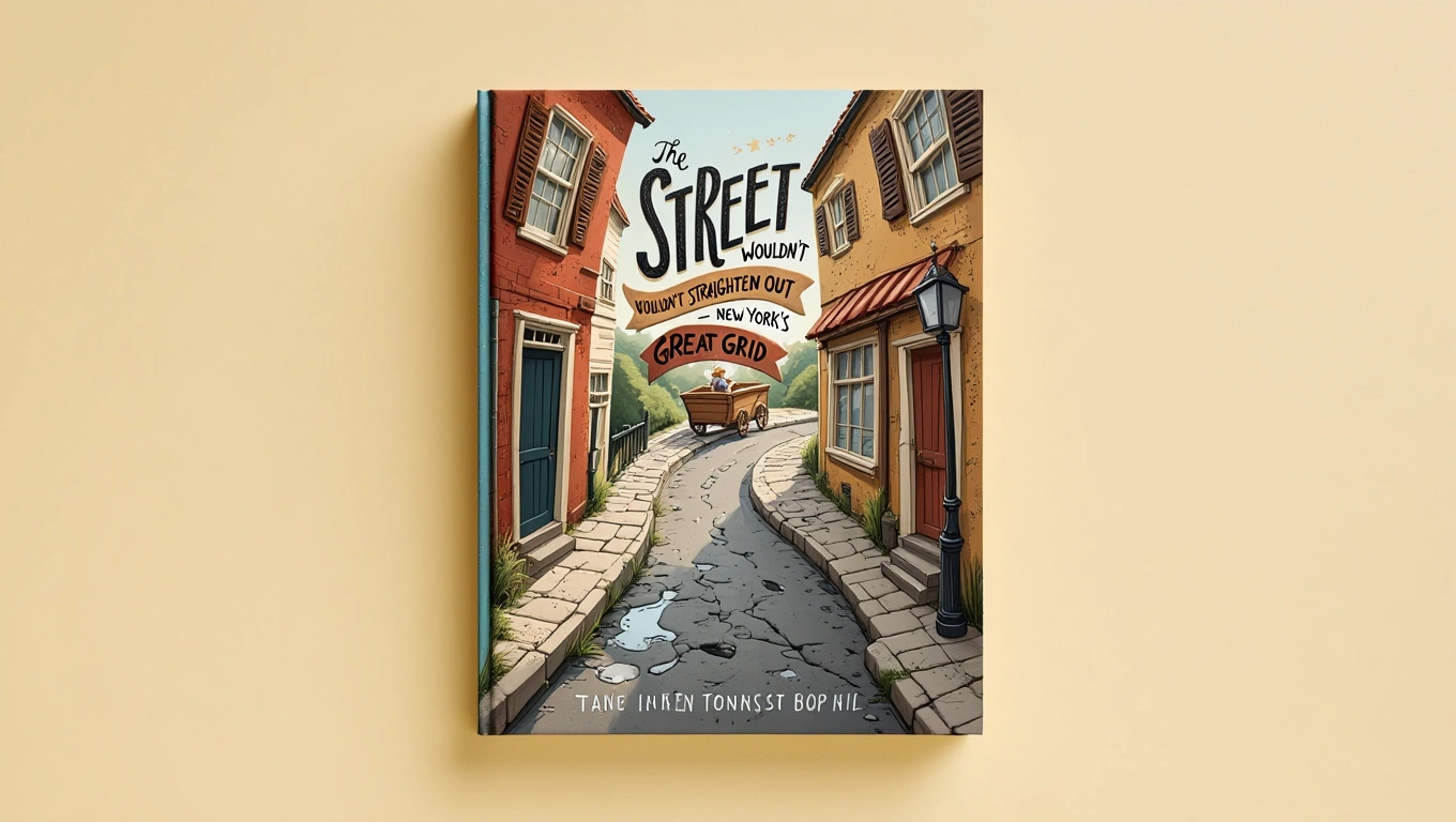 Cover of The Street That Wouldn't Straighten Out: New York's Great Grid