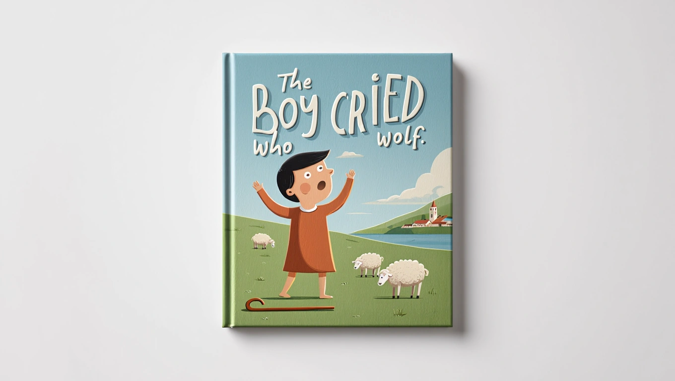 Cover of The boy who cried wolf.
