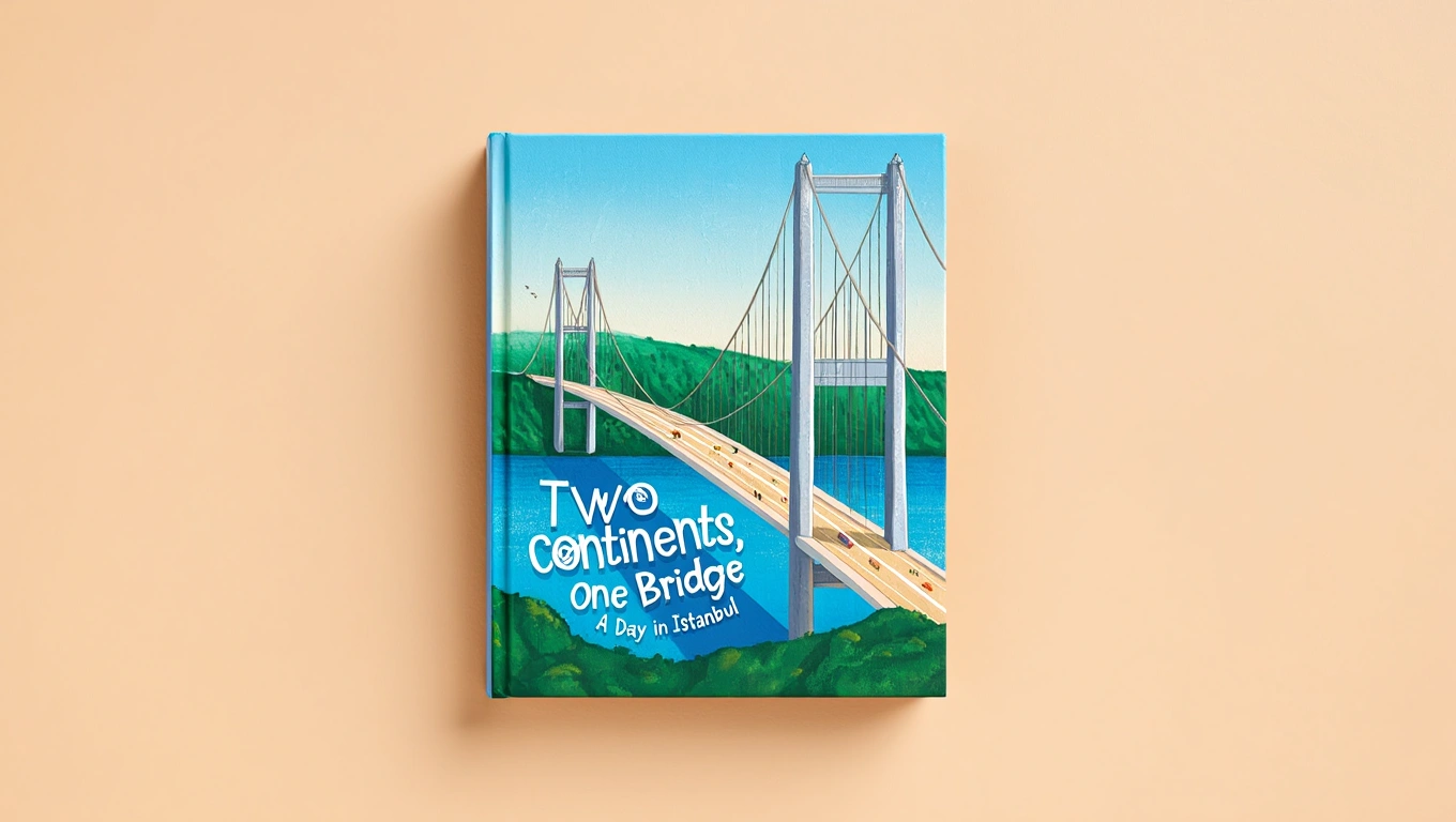 Cover of Two Continents, One Bridge: A Day in Istanbul